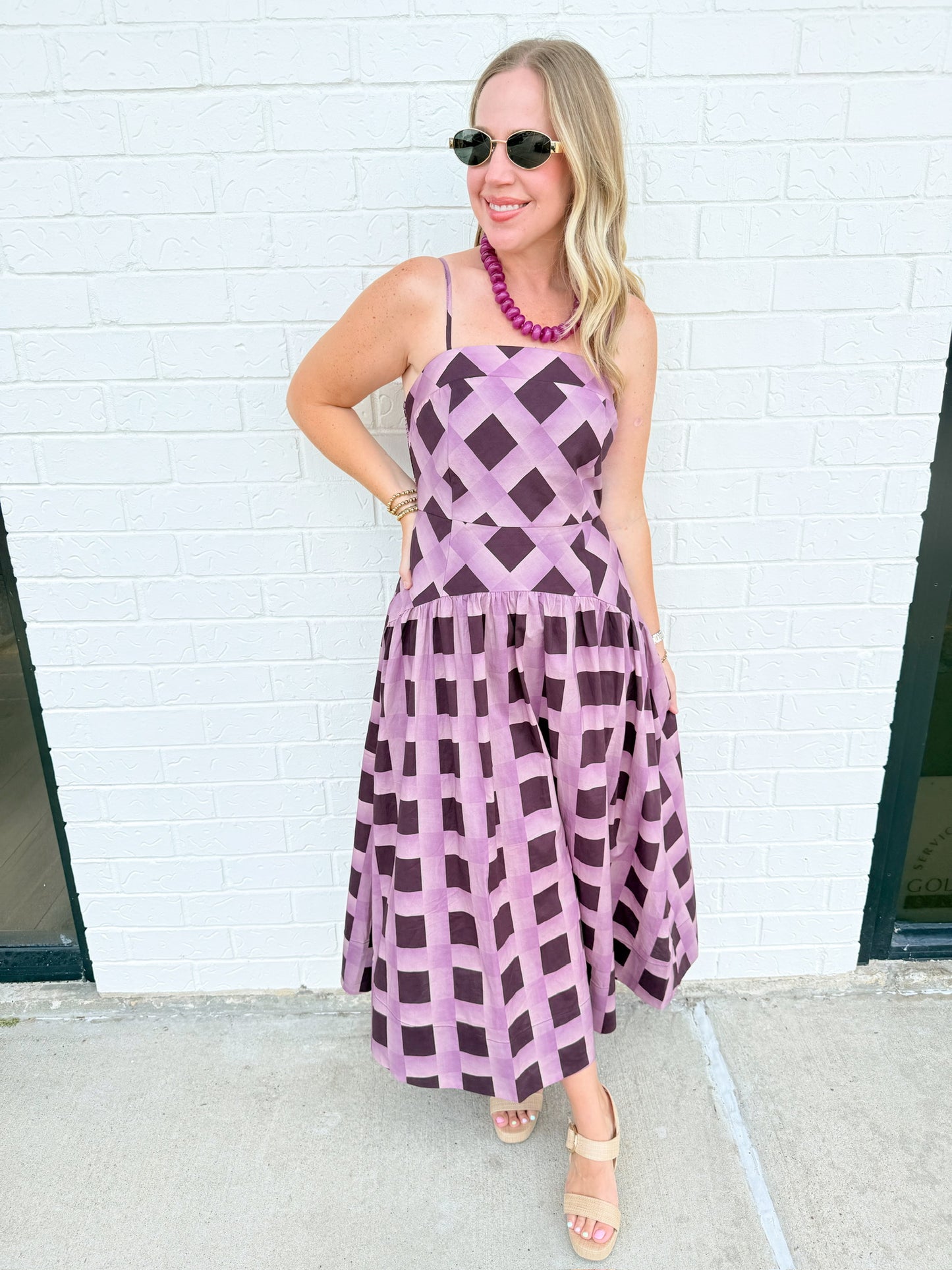 Fall Basketweave Maxi Dress