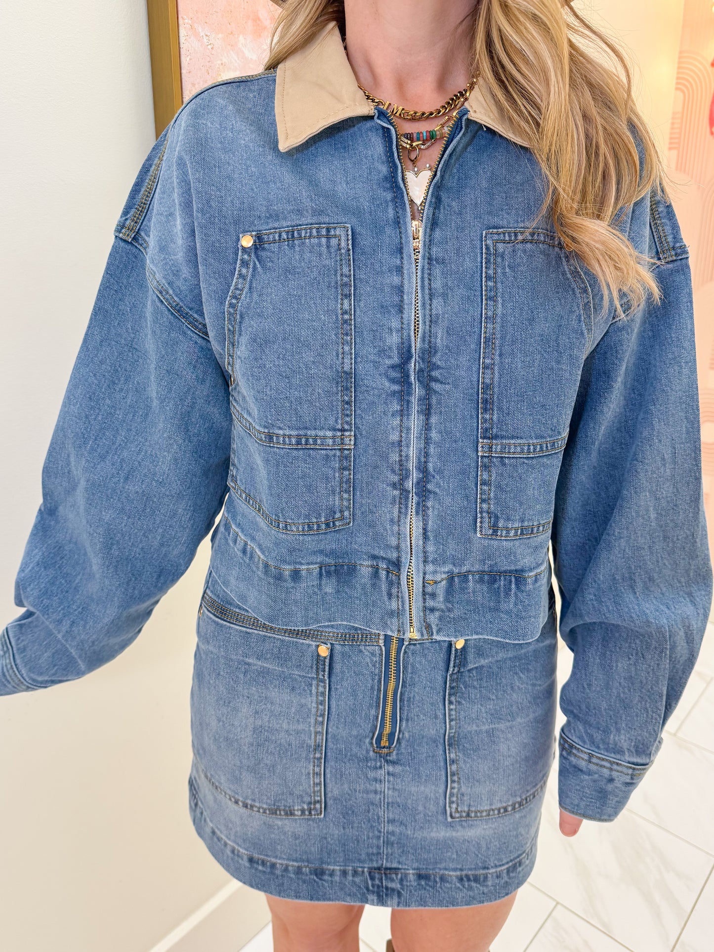 Utility Denim Jacket