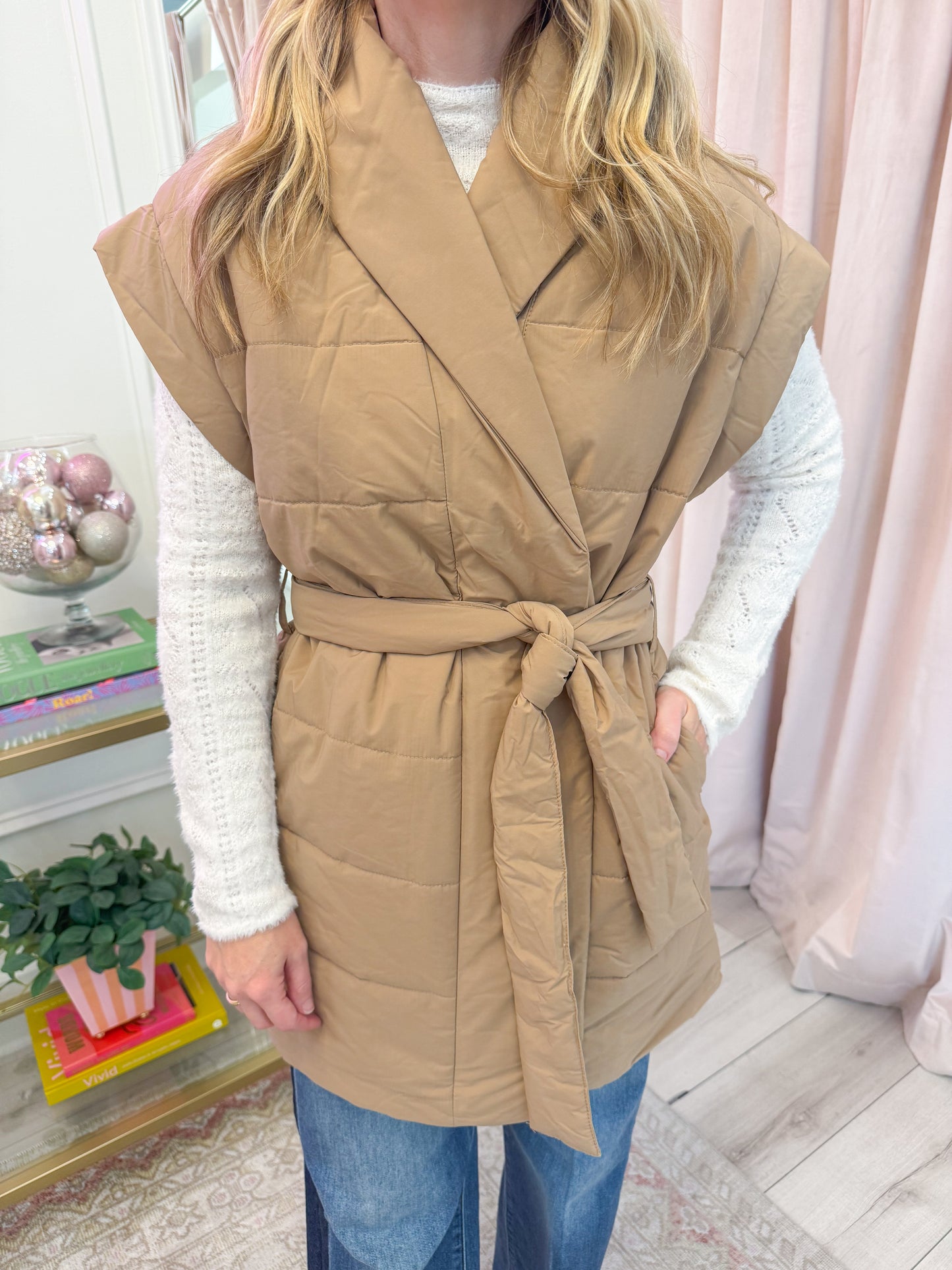 Uptown Padded Wrap Vest