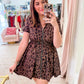 Leopard Weekend Performance Cinch Dress