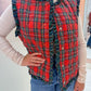Christmas Tartan Quilted Vest