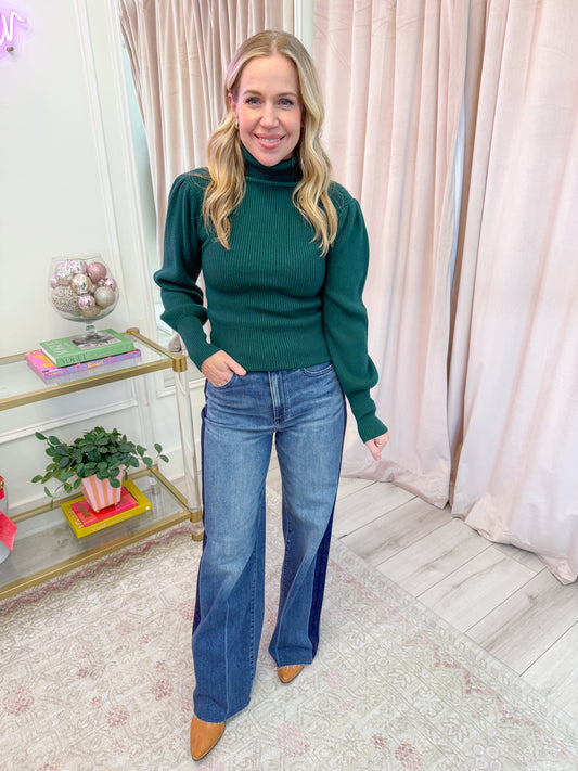 Ever Ribbed Turtleneck Sweater