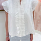 Sweet Spring Swiss Dot Blouse