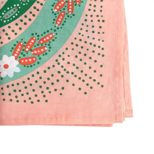 Snakes Pink Bandana Scarf