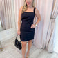 Valory Bow Back Cocktail Dress