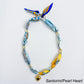 Gold Spacer Scarf Necklace