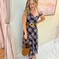 Madison Plaid Midi Dress