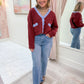 Cool Nights Scallop Edge Cardigan