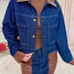 Bobbi Contrast Denim Jacket