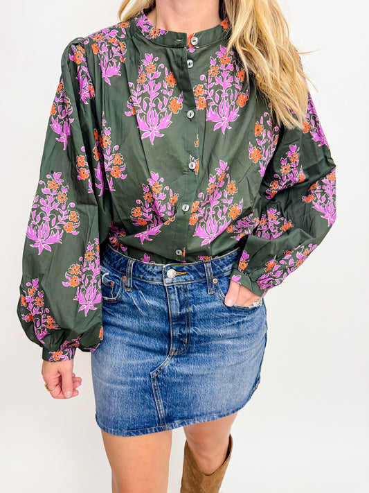 Botanica Button Up Blouse