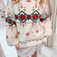Holiday Heirloom Balloon Sleeve Sweater