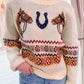 Cowboy Crewneck Sweater