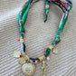 Julia Multi Charm Scarf Necklace