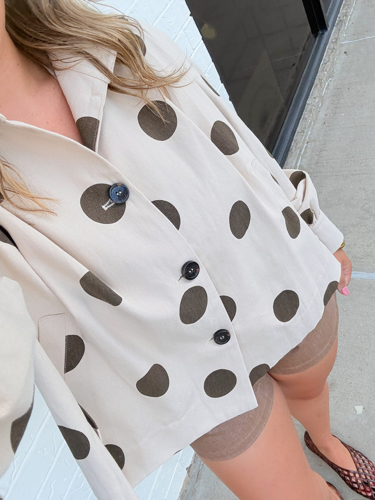 Pippa Polka Dot Jacket