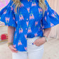 Poppy Ruffle Sleeve Top