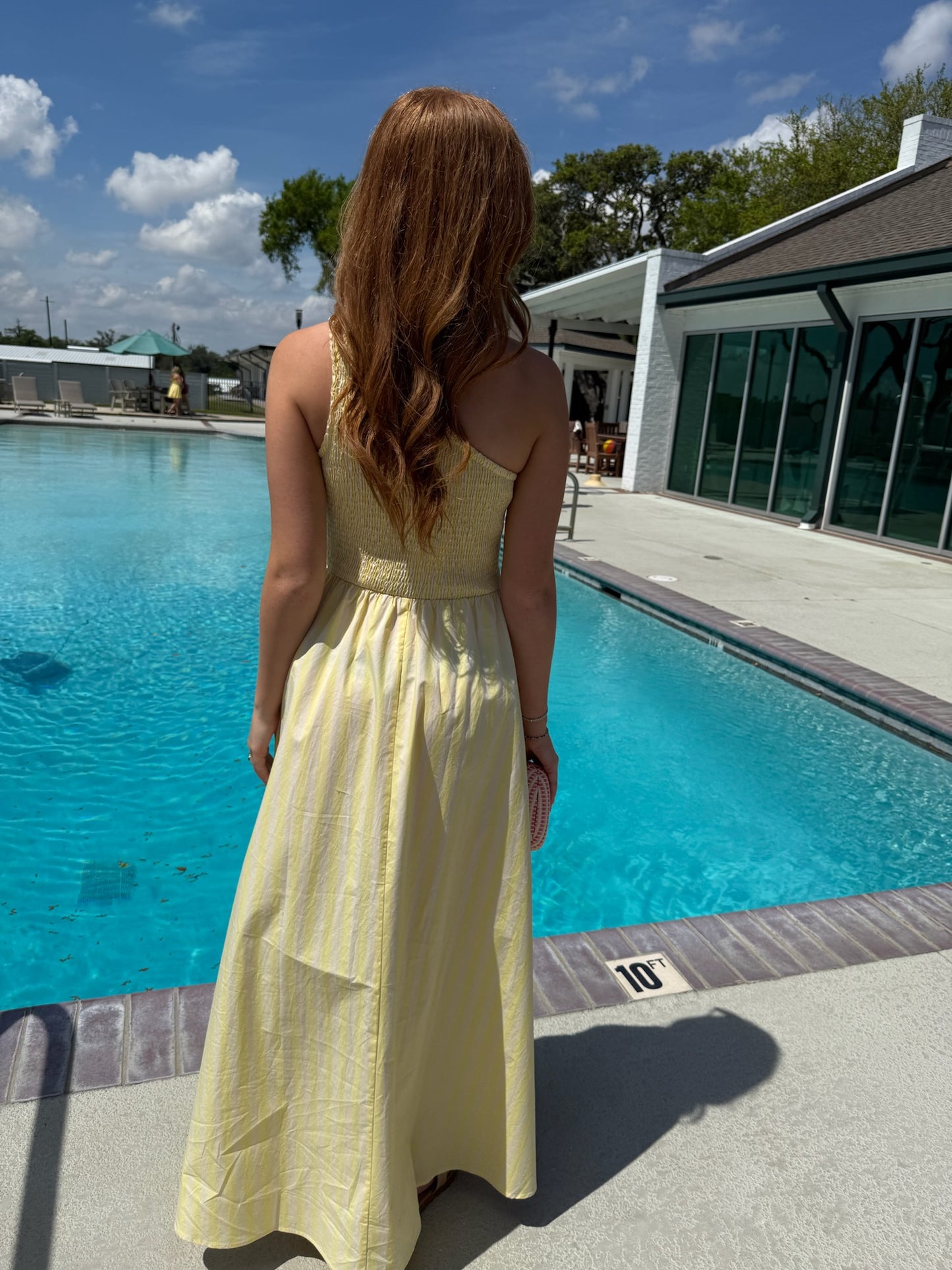 Selkie One Shoulder Maxi Dress