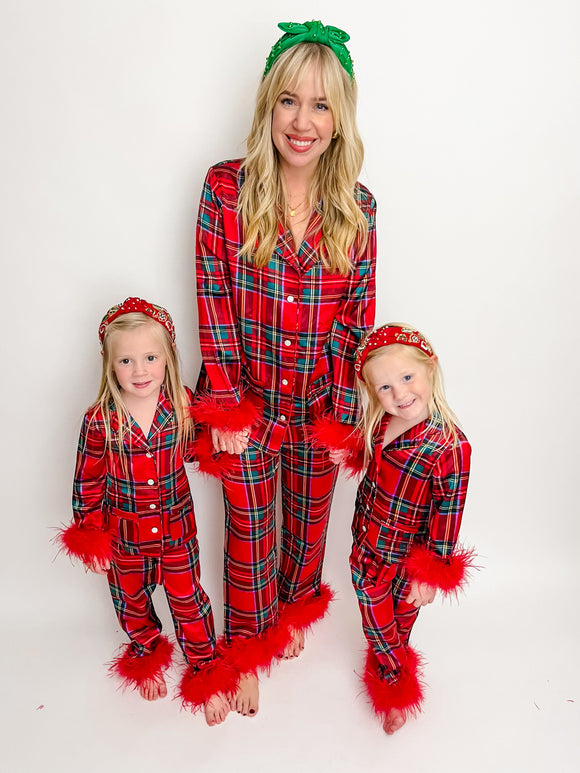 Danica Tartan Pajama Set