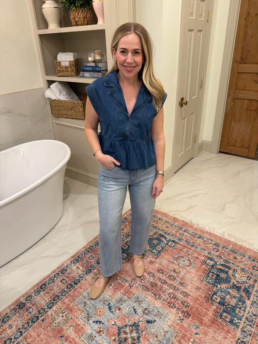 Rodeo Babe Denim Top