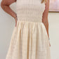 Solace Smocked Mini Dress