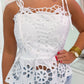 Evie Embroidered Eyelet Tank