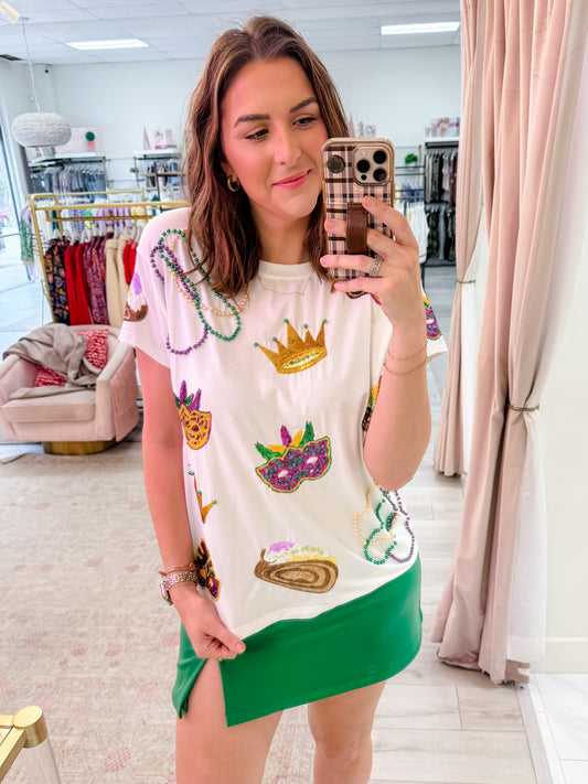Mardi Gras Icon Tee