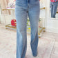 Happi High Rise Wide Comfort Flare