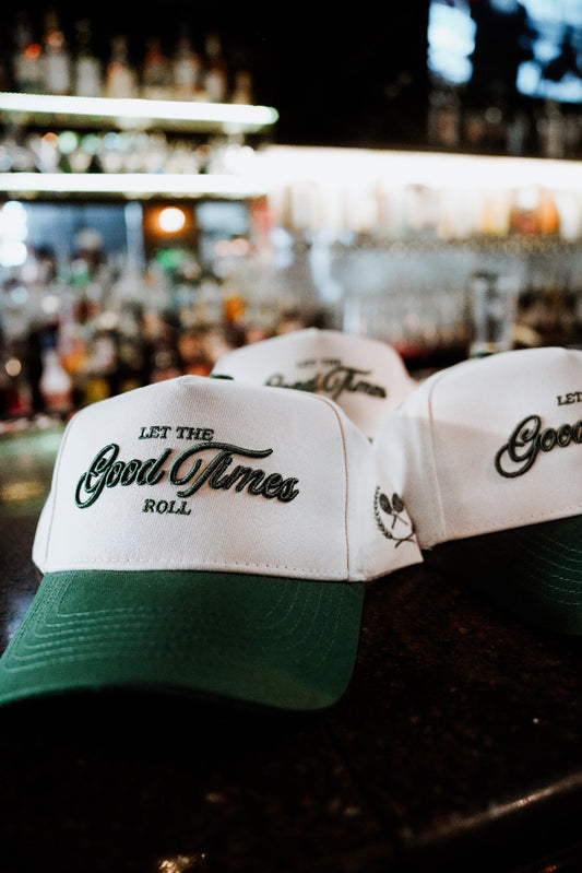 Let The Good Times Roll Vintage Trucker Hat