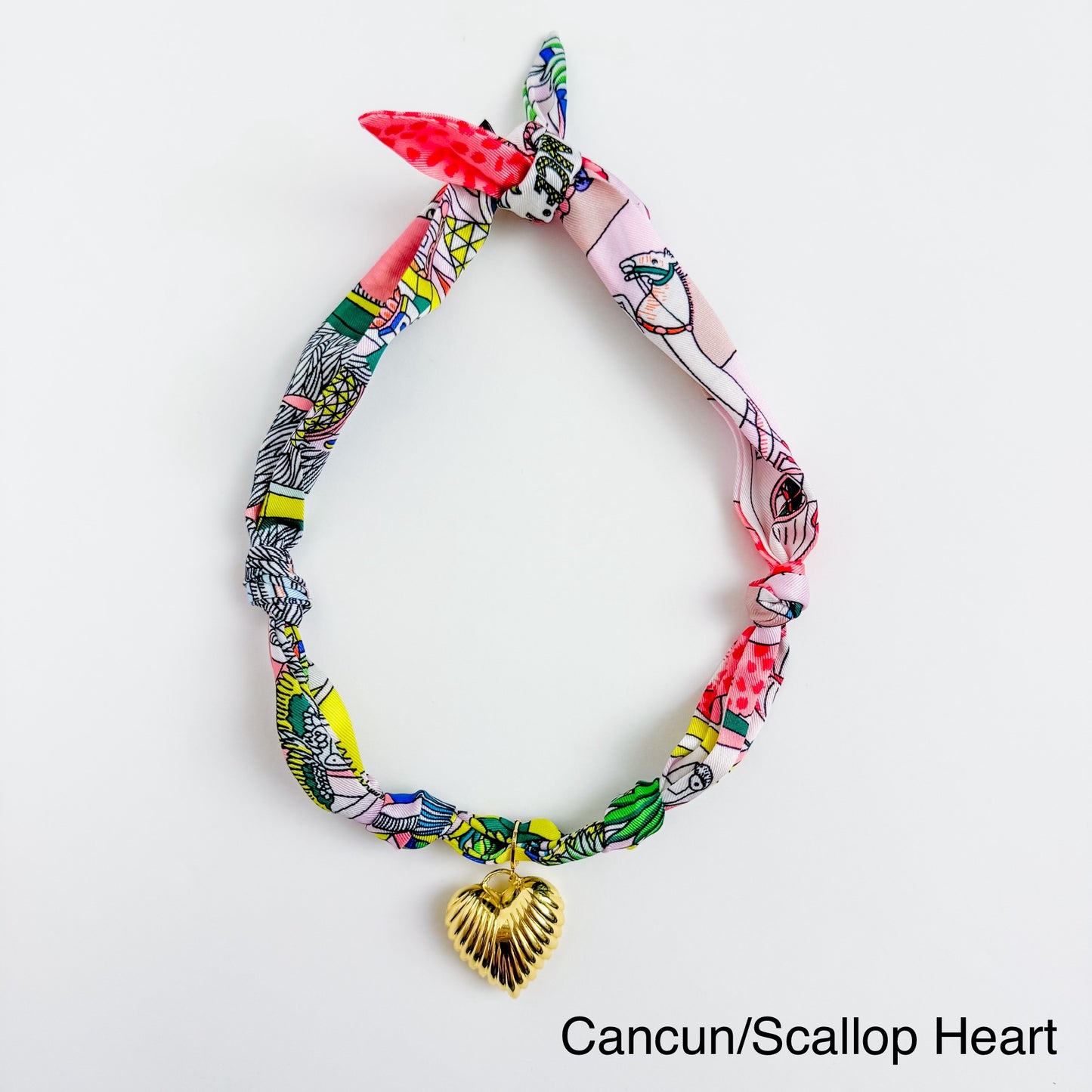 Knotted Scarf Necklace