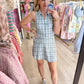 The Easton Dress Meadow Plaid