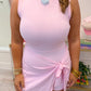 Rally Solid Wrap Front Active Dress