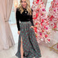 Monroe Maxi Skirt Mistletoe Plaid