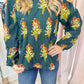 Verde Blooms Blouse