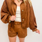 Deirdra Suede Jacket