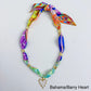 Gold Spacer Scarf Necklace