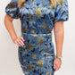 Tallulah Floral Jacquard Mini Dress