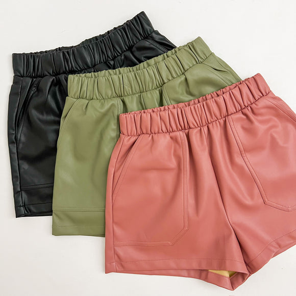 Faux The Record Short