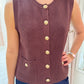 Aliya Ribbed Sweater Vest