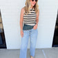 Tisha Striped Sweater Tank