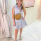 Calloway Stripe Mini Dress