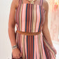 Ember Stripe Crop Blouse