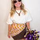 Josie Mini Skort Wild Tiger Knit