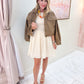 Solace Smocked Mini Dress