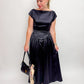 Doris Satin Midi Dress