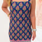 Floral Print Tie Shoulder Athletic Dress