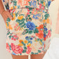 Floral Denim Skort