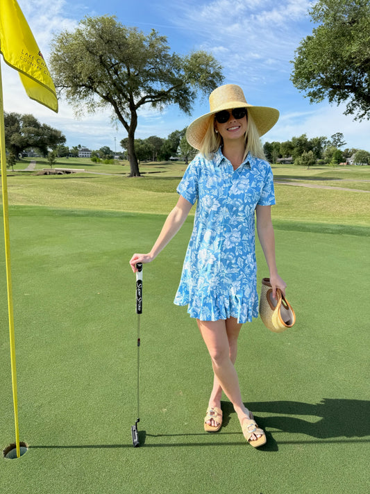 The Aspen Dress Saltwater Pearl