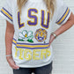 LSU Flower Mascot Tee