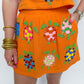 Beaded Gauze Turtle Skort