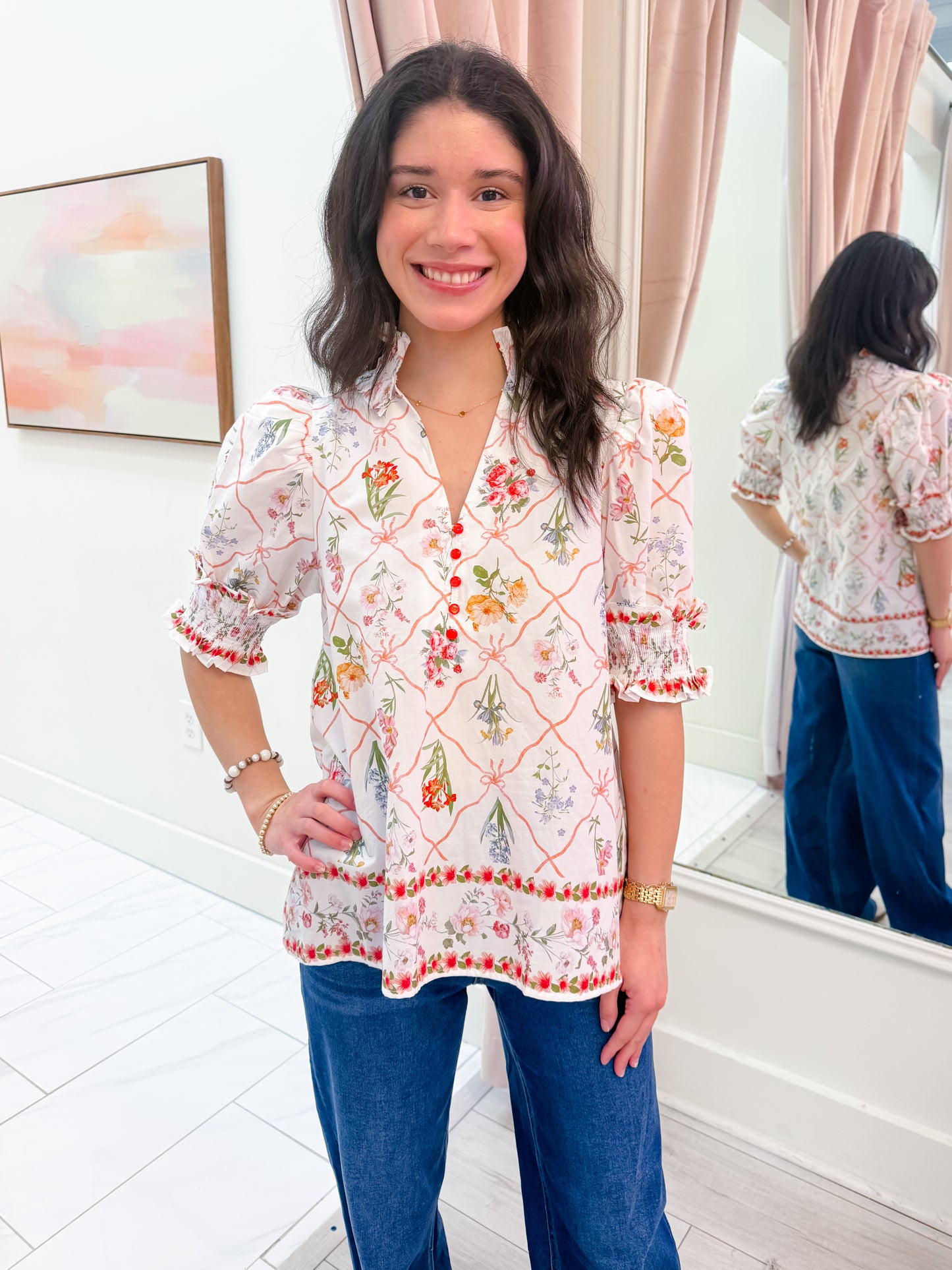 La Belle Fleur Blouse