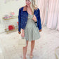 Bobbi Contrast Denim Jacket